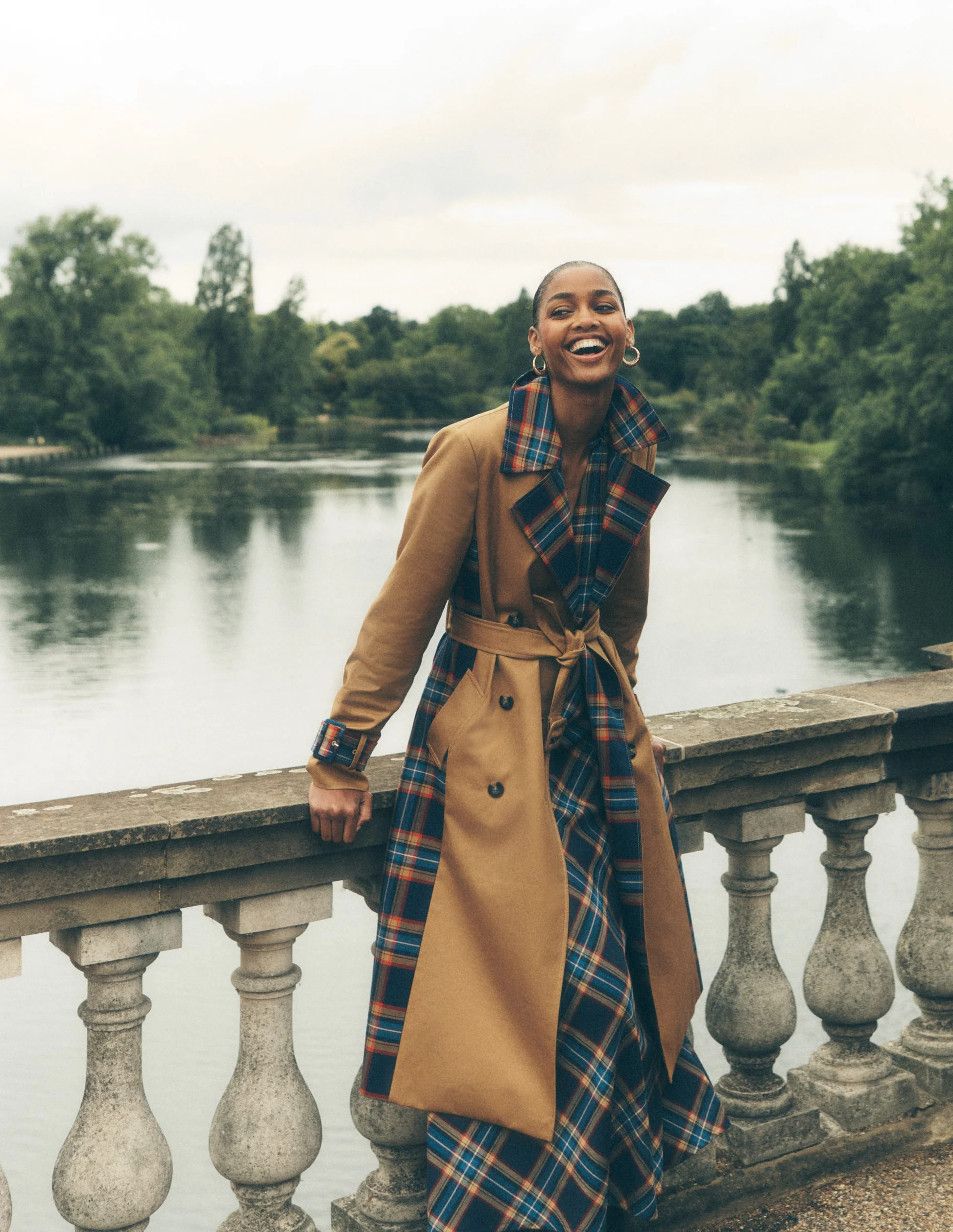 Double Breasted Trench
                    
                      
                        Camel | Boden (US)
