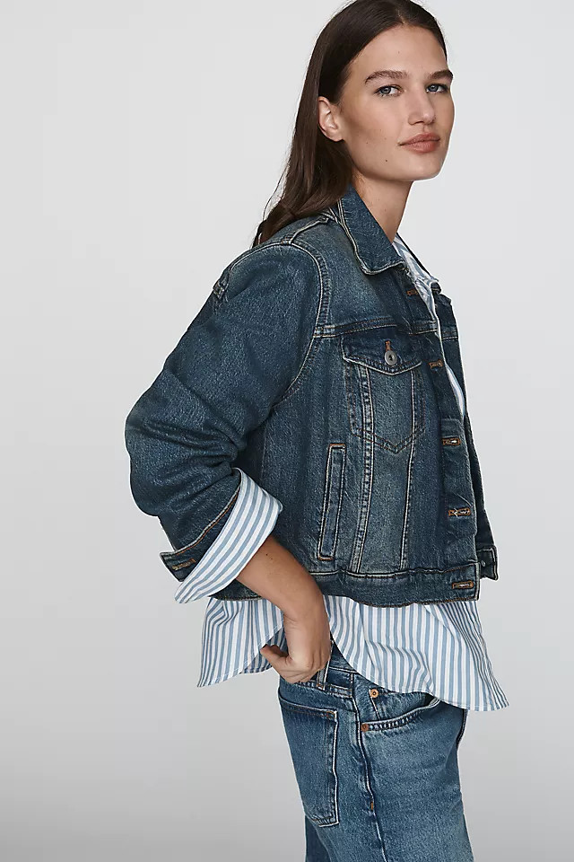 Shrunken Denim Jacket | Anthropologie (US)