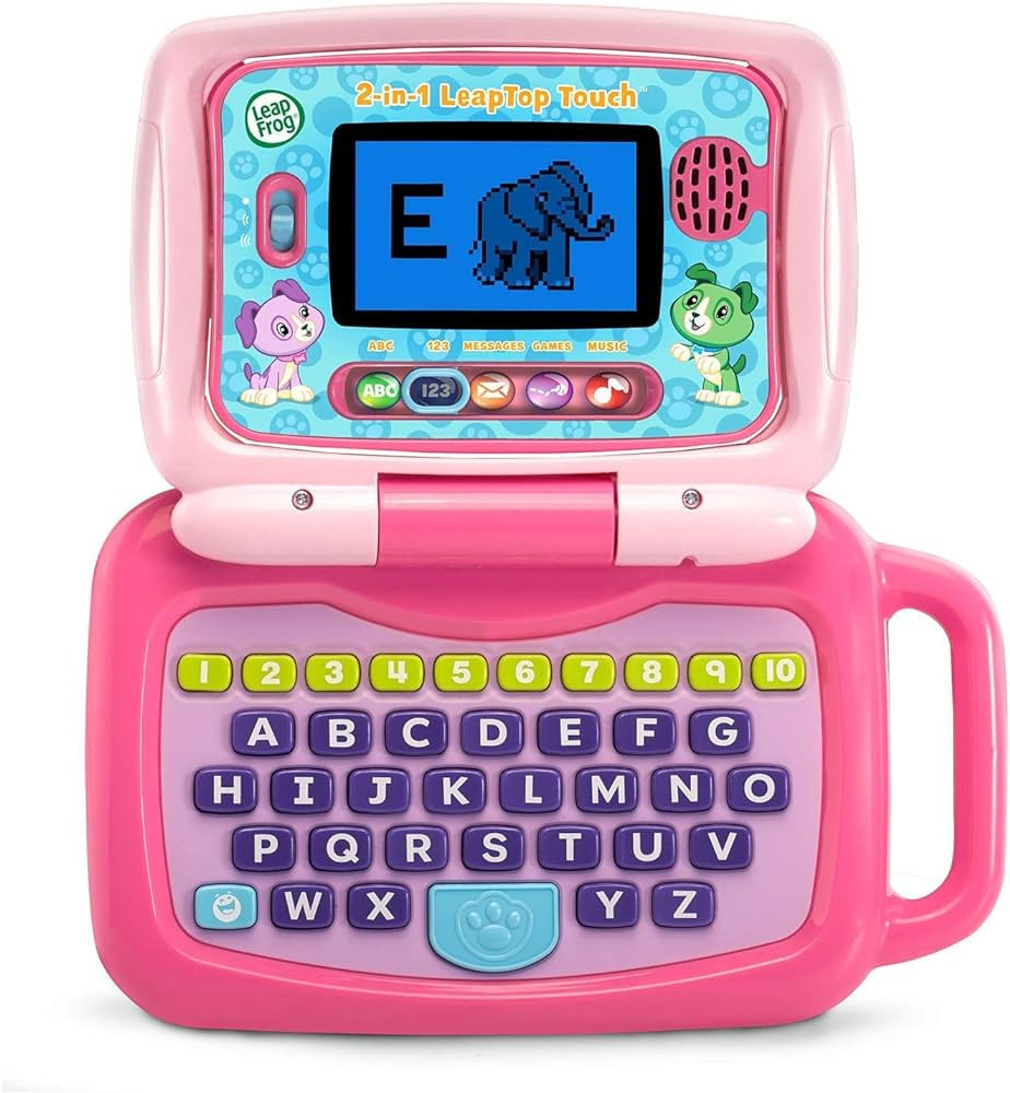 LeapFrog 2-in-1 LeapTop Touch, Pink | Amazon (US)
