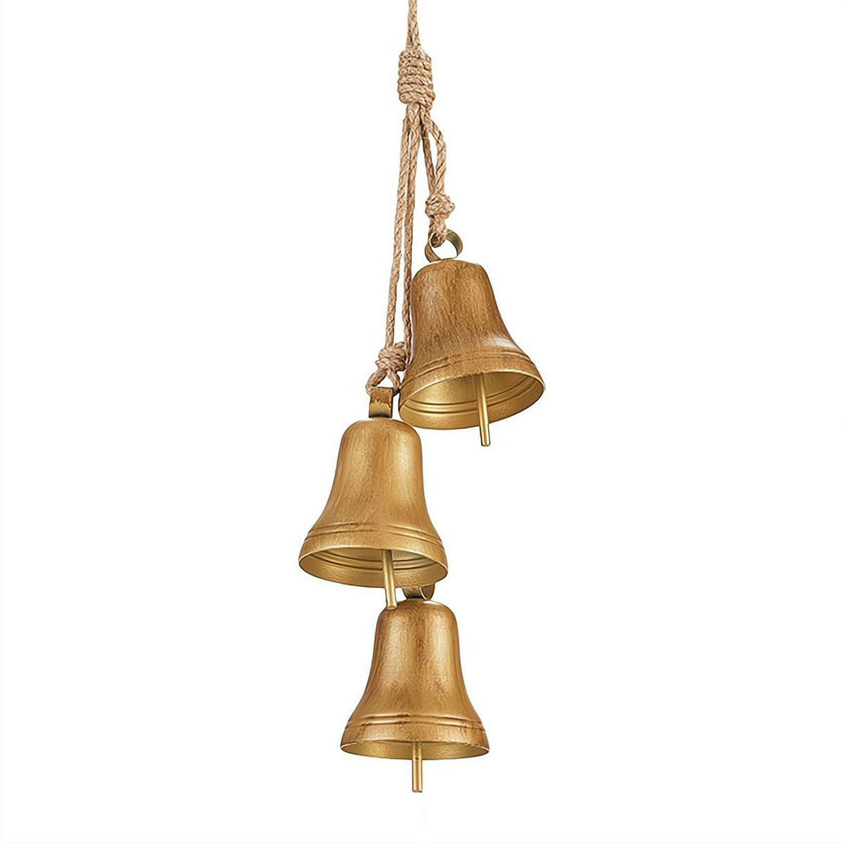 Gold Christmas Bells Vintage 3 Bells Rustic Hanging Cow Bells,for Home Door Knob Christmas Tree G... | Amazon (CA)
