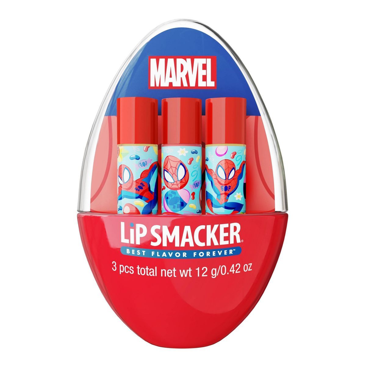 Lip Smacker Easter Egg Trio Lip Balm - Spider-Man - 0.42oz/3pc | Target