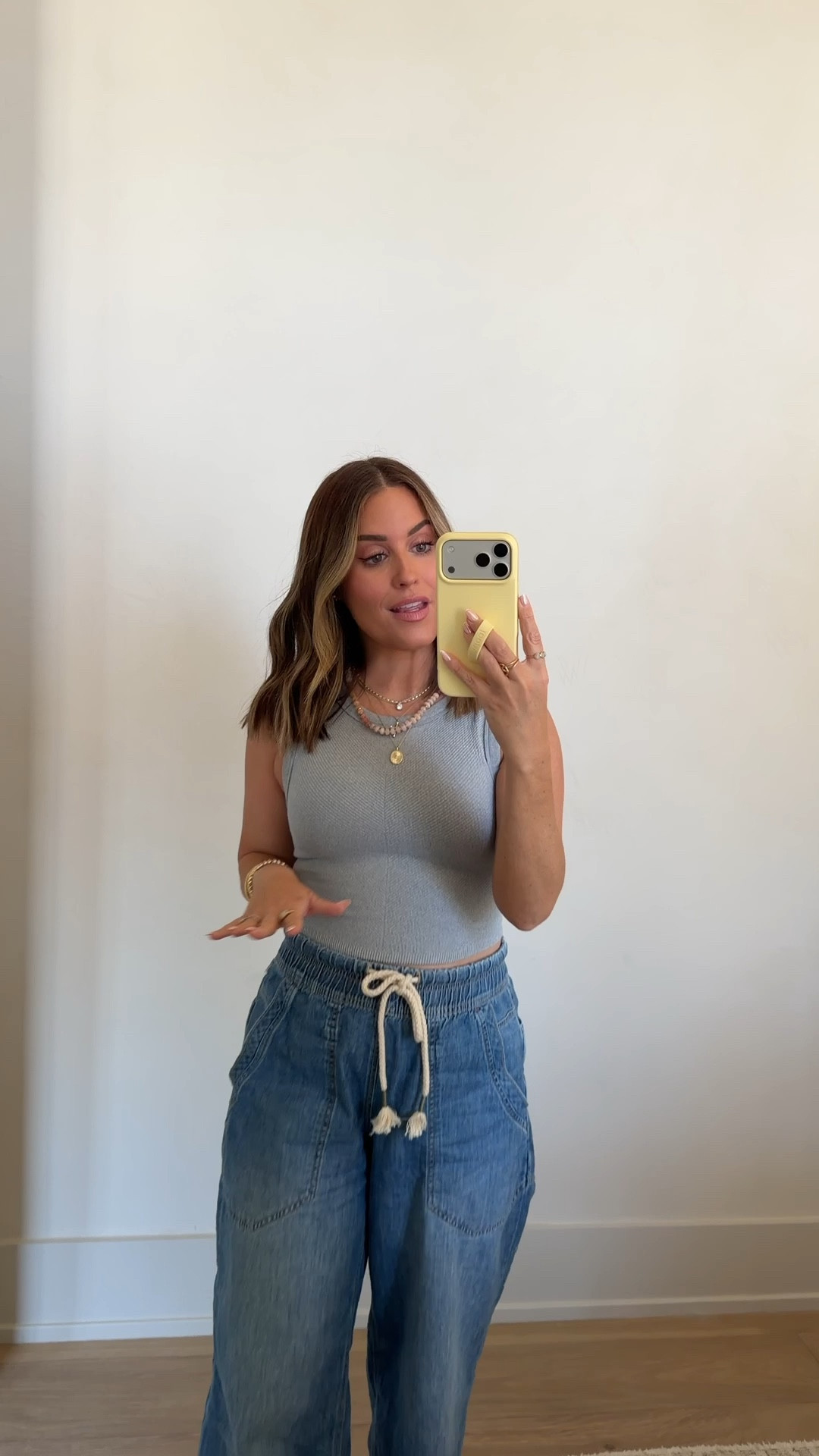 Wearing an xs in these pull on jeans & XS in tank. Currently 16 weeks pregnant if that helps with sizing. 

Jeans, pull in jeans, denim, bump friendly 



#LTKgrwm #LTKBump #LTKmomlife