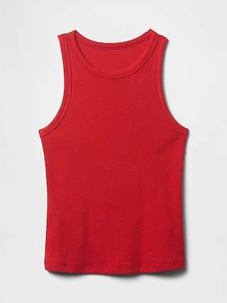 Modern Rib Halter Tank Top | Gap (US)