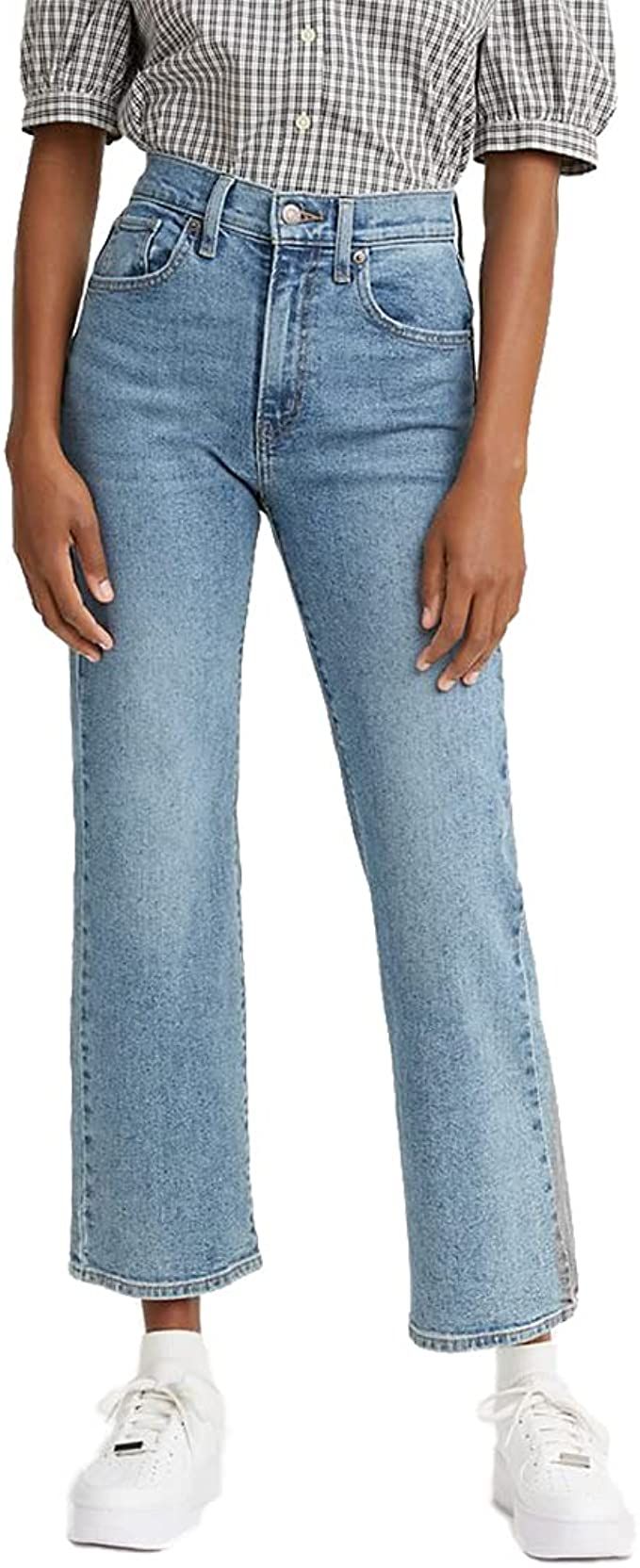 Levi's Women's High Waisted Crop Flare Jeans | Amazon (US)