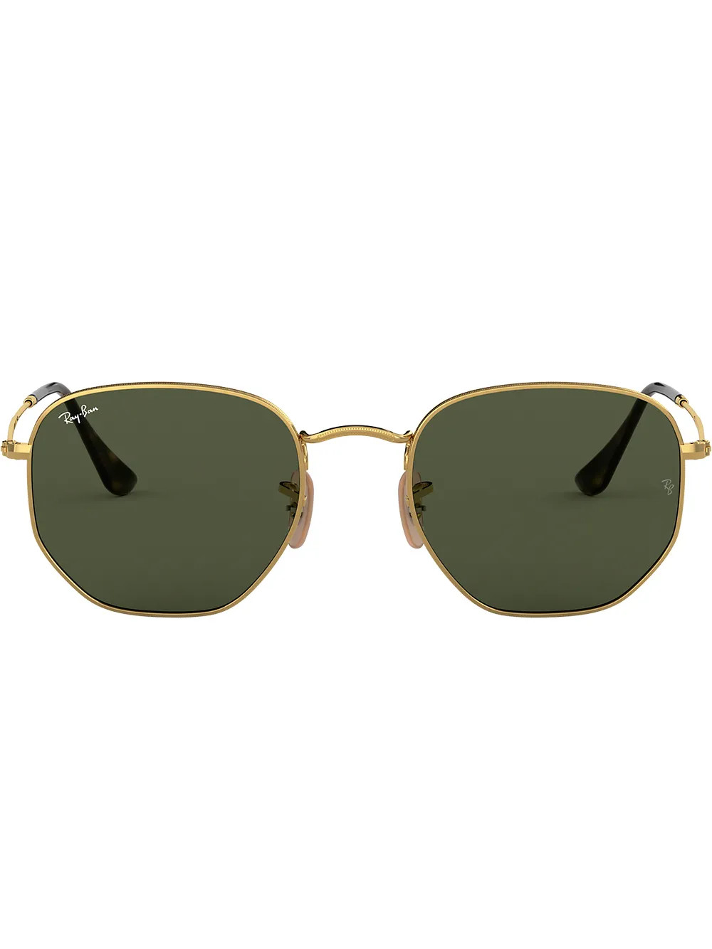 Ray-Ban Hexagonal Flat Sunglasses - Farfetch | Farfetch Global