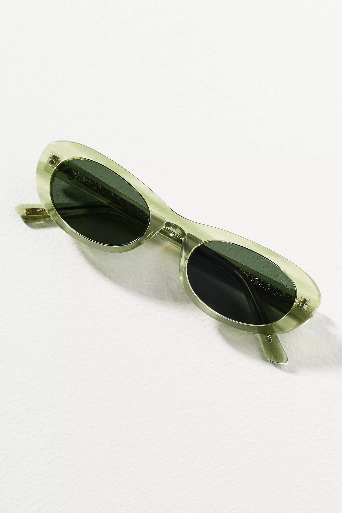 I-SEA Slim Oval Sunglasses | Anthropologie (US)