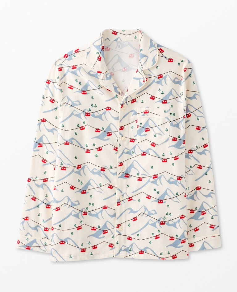 Adult Holiday Flannel Pajama Top | Hanna Andersson