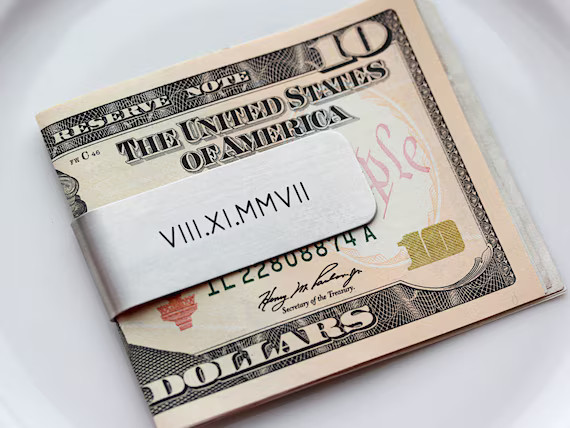 Engraved Money Clip  Gift for Him Custom Engraved Money | Etsy | Etsy (US)
