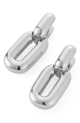 JENNY BIRD Puffy Detachable Link Earrings in High Polish Silver at Nordstrom | Nordstrom