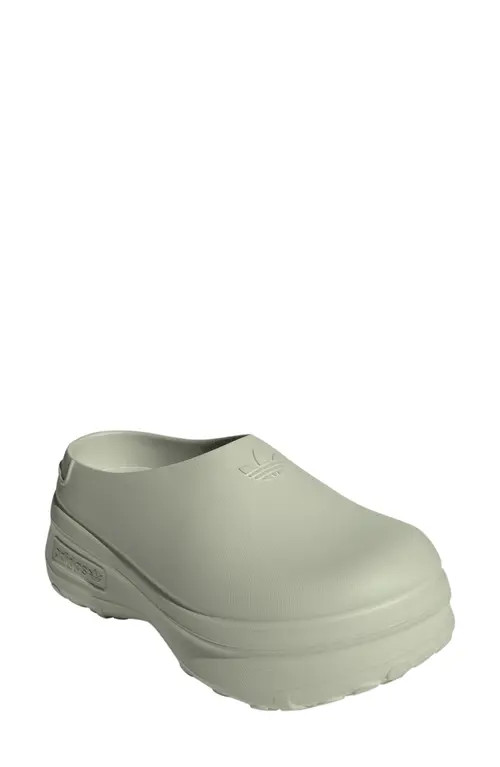 adidas Adifom Stan Smith Platform Mule in Halo Green/halo Green at Nordstrom, Size 7 | Nordstrom