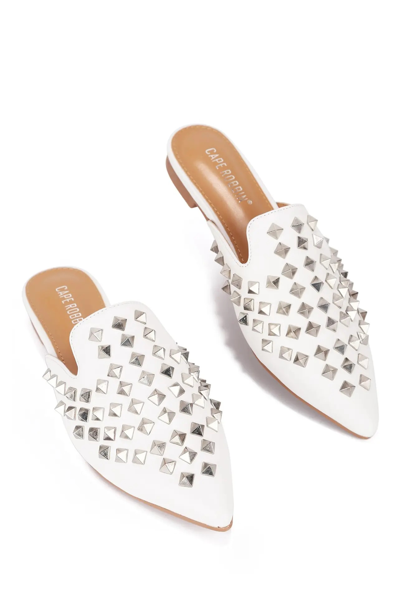 Cape Robbin | Enny Studded Pointed Toe Flat | Nordstrom Rack | Nordstrom Rack