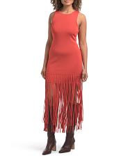 Margaux Mini Dress With Fringe | TJ Maxx