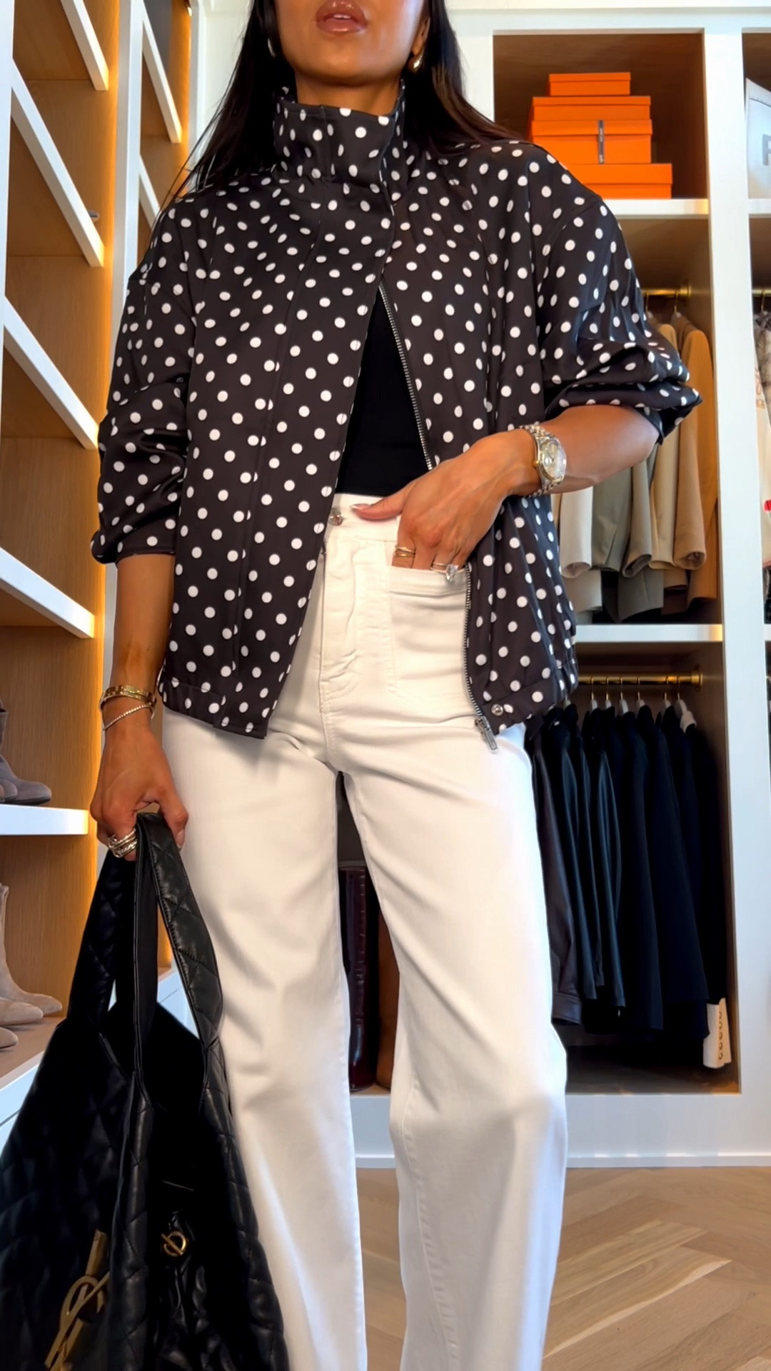 Amazon jacket on sale now!
Save on this darling polka dot jacket - so chic styled with white jeans!

#LTKmomlife #LTKootd #LTKSaleAlert