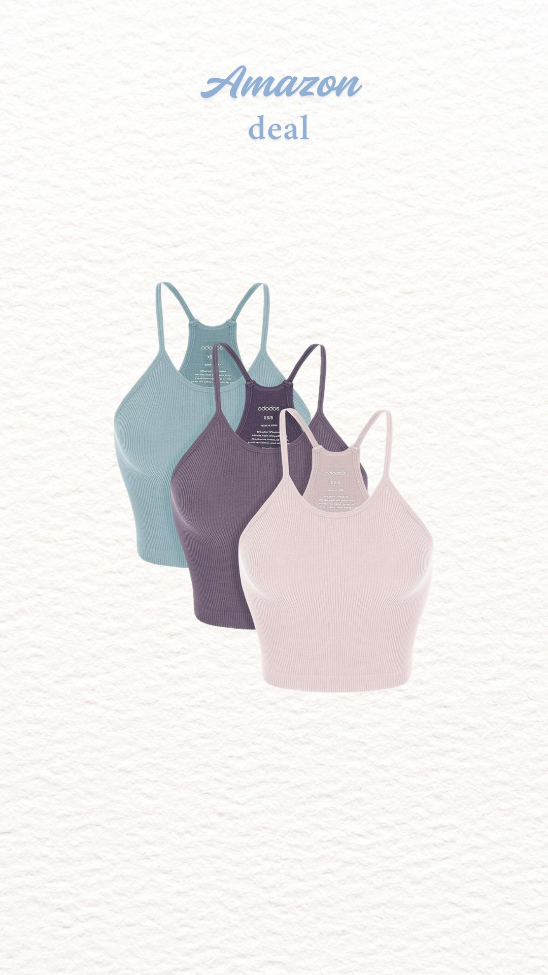 Amazon tanks

Favorite tanks from Amazon 

Cropped and long version available with so many color options 