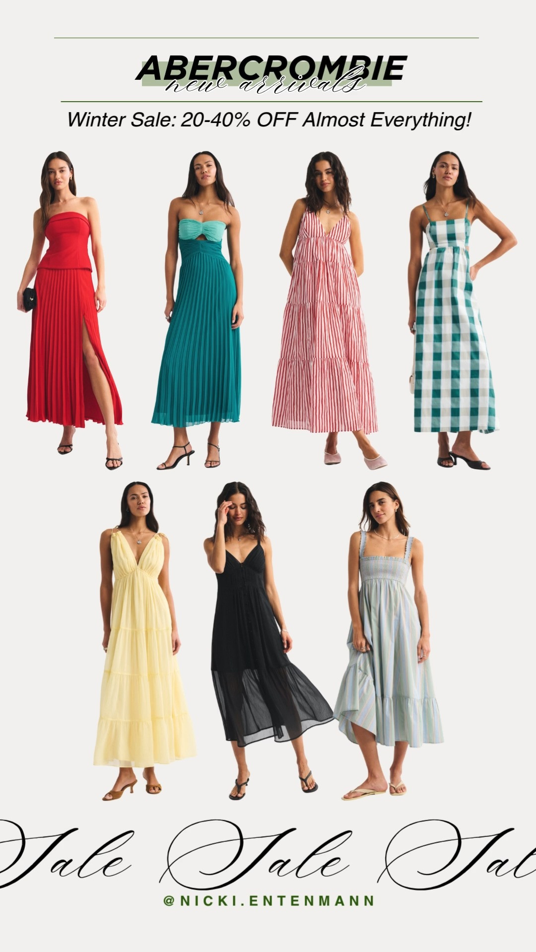 Abercrombie’s Winter Sale brings 20-40% off almost everything with new arrivals like dresses and skirt sets that keep style fresh, cheerful, and perfectly cozy for the season. ❄️👗✨
#AbercrombieSale #WinterSale #FashionDeals #Dresses2025 #SkirtSetStyle #WardrobeRefresh #SeasonalShopping #PrimeDeals #OutfitInspo #FashionEssential
 

 #LTKootd #LTKSaleAlert #LTKFindsUnder100