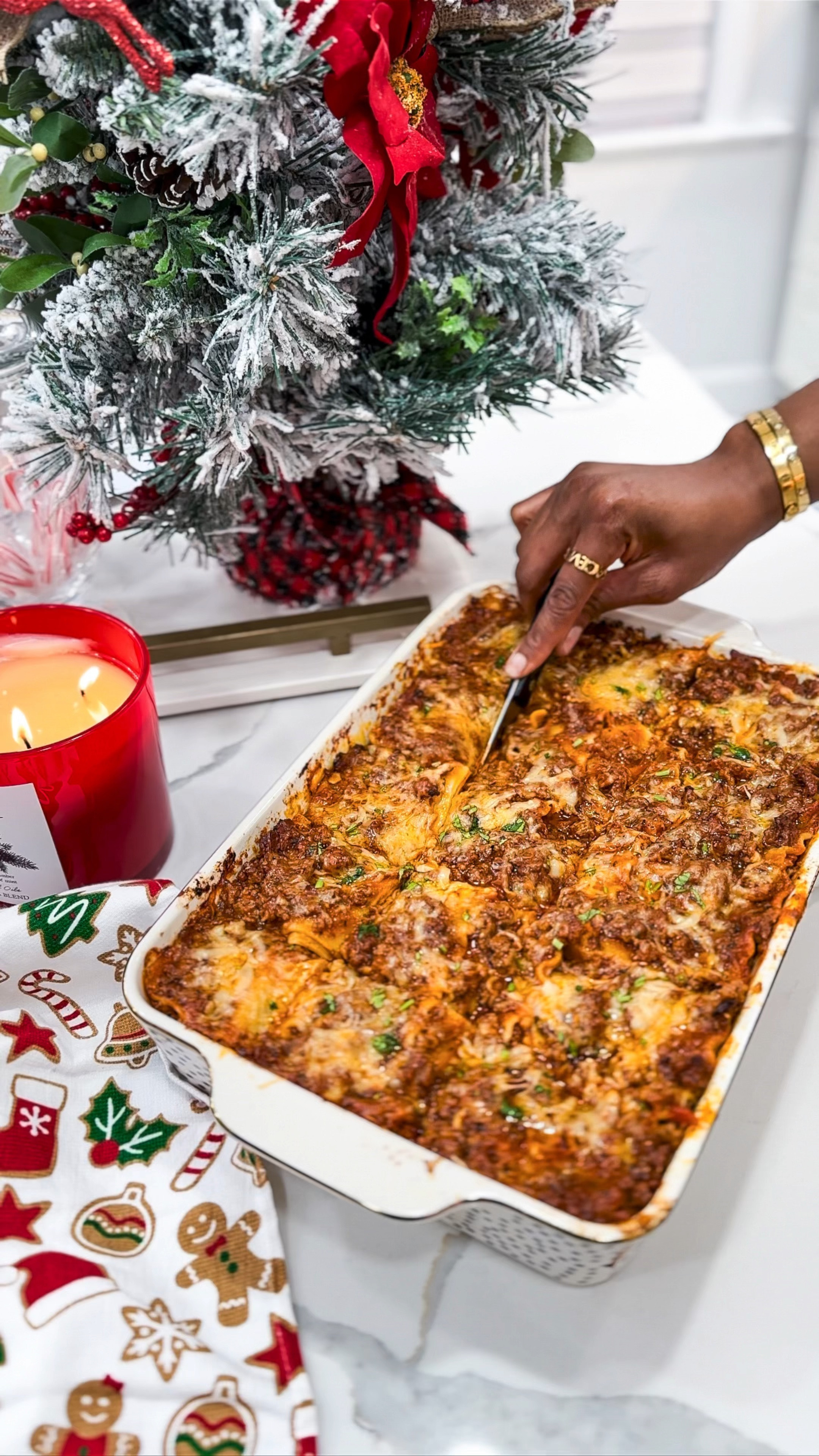 Dinner is served.
Lasagna Recipe 😋

#LTKhome #LTKHoliday #LTKfamily