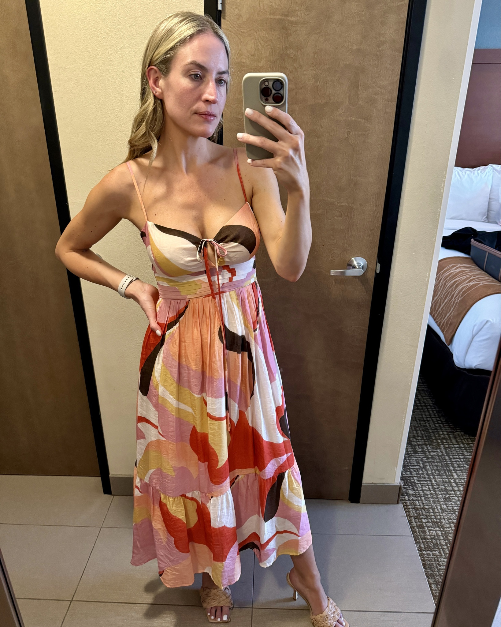 ✨On Clearance and Extra % Off✨

This dress is on clearance for $39.99 and extra 30% off using code JAN30. I adore this dress in both colors and am wearing an XS. There’s no stretch around the bust. I wore it with a jean jacket and received a ton of compliments. 

#everypiecefits

Spring dress
Brunch dress
Brunch outfit 
Dinner dress
Dinner outfit 
Wedding shower dress
Bridal shower dress
Baby shower dress
Wedding guest dress
Spring formal

#LTKSaleAlert #LTKOver40 #LTKParties