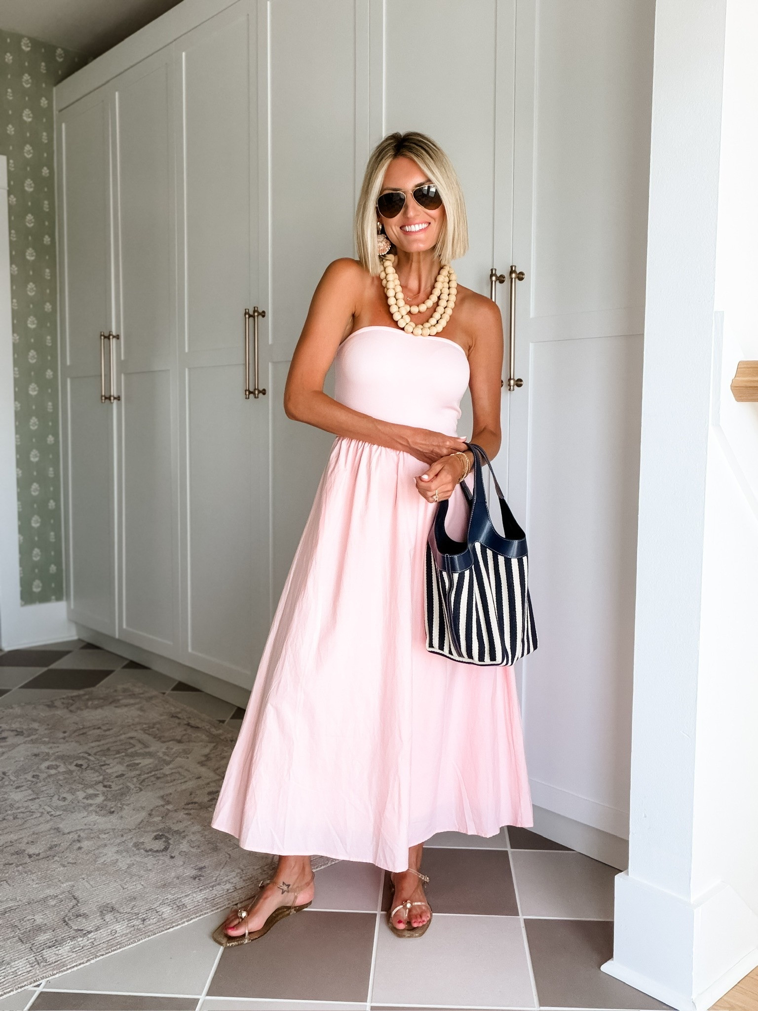 This pink strapless maxi is such a pretty closet staple for this season 💕 on sale today! Wearing S.

Loverly Grey, Amazon finds, Amazon prime day deals, pink strapless maxi dress, sale alert

#LTKSaleAlert