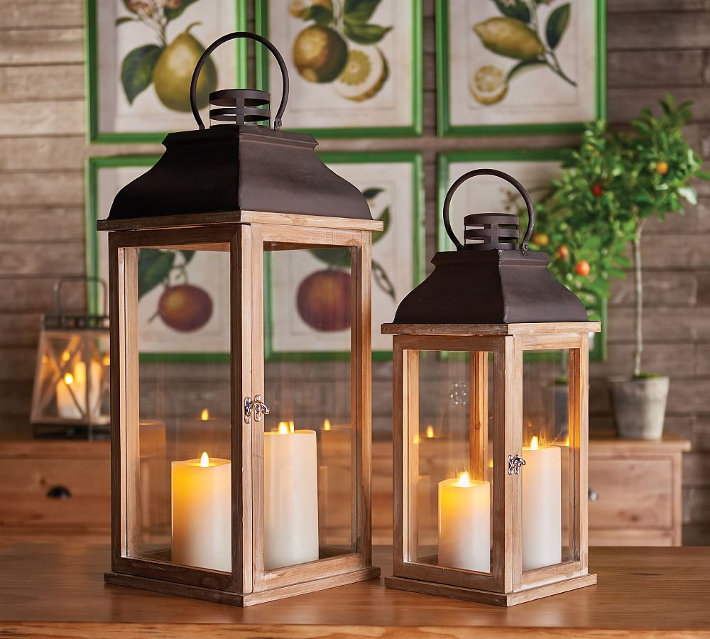 Camelo Lanterns - Set of 2 | Pottery Barn (US)