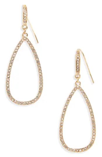 Women's Panacea Crystal Teardrop Earrings | Nordstrom