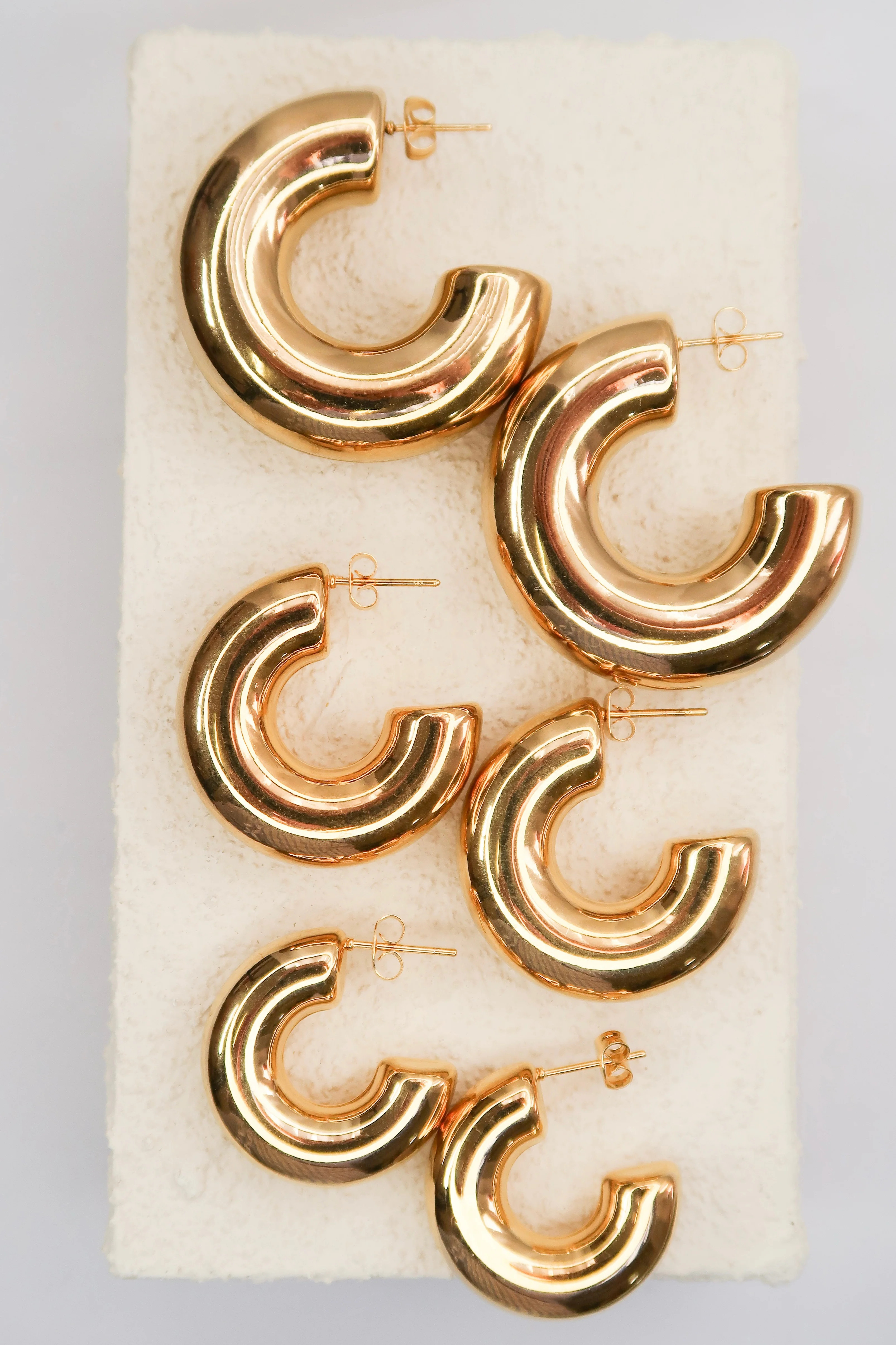 Modern Day Momma 316L Stainless Steel Hoops | KC Chic Designs