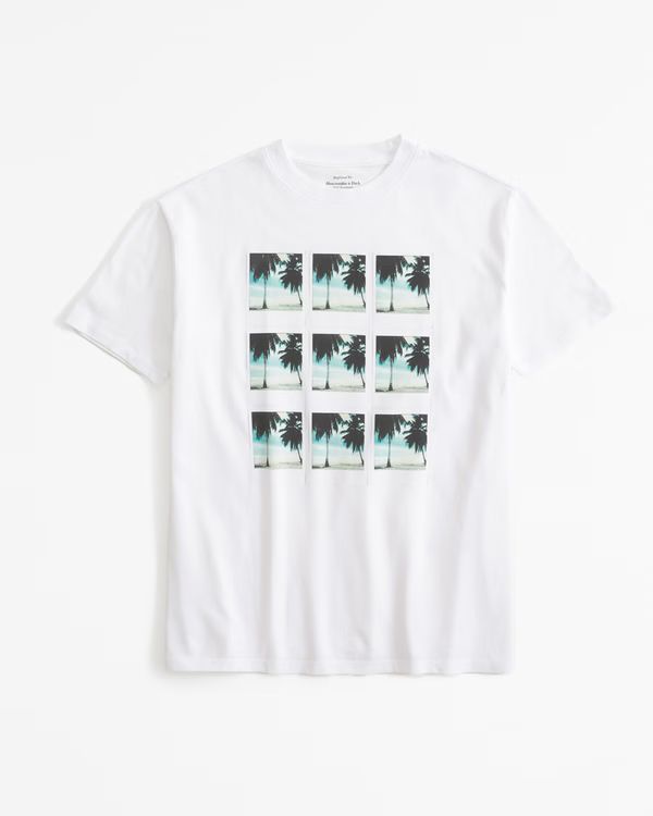 Short-Sleeve Maripol Graphic Skimming Tee | Abercrombie & Fitch (US)