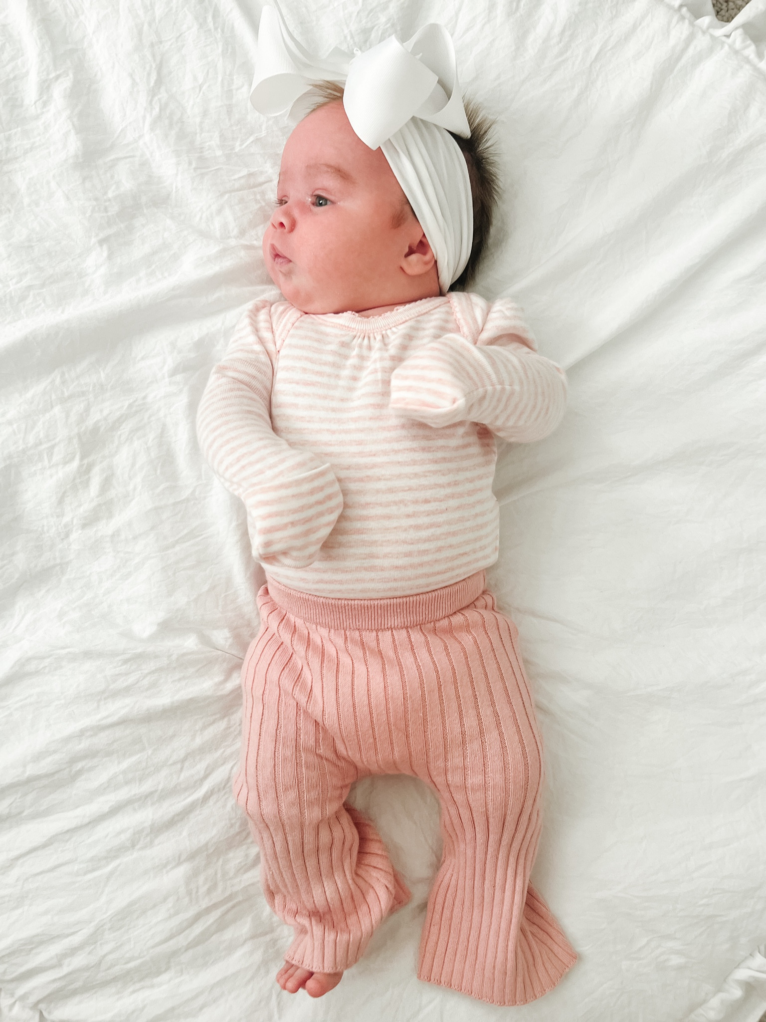 These sweet little bell bottom pants are just to die for. So sweet and the softest material. Both items are currently ON SALE. 

#LTKsalealert #LTKkids #LTKbaby