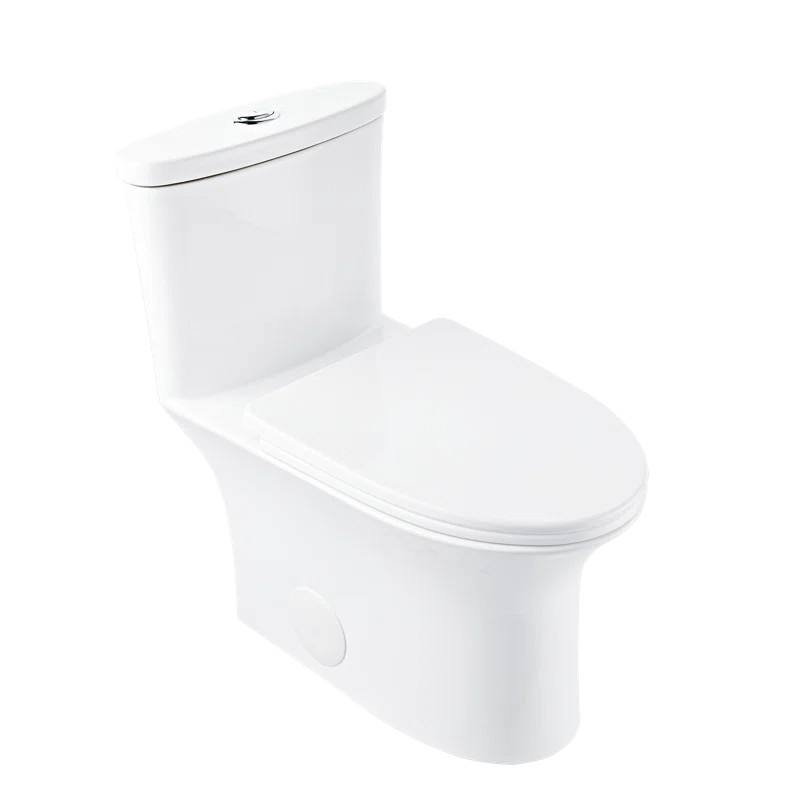 DV-1F52676 Dual-Flush Elongated One-Piece Toilet (Seat Included) | Wayfair North America