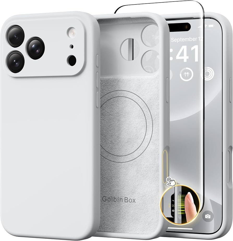 GolbinBox Magnetic for iPhone 17 Pro Case, Compatible with MagSafe, [Full Camera Protection] [Scr... | Amazon (US)