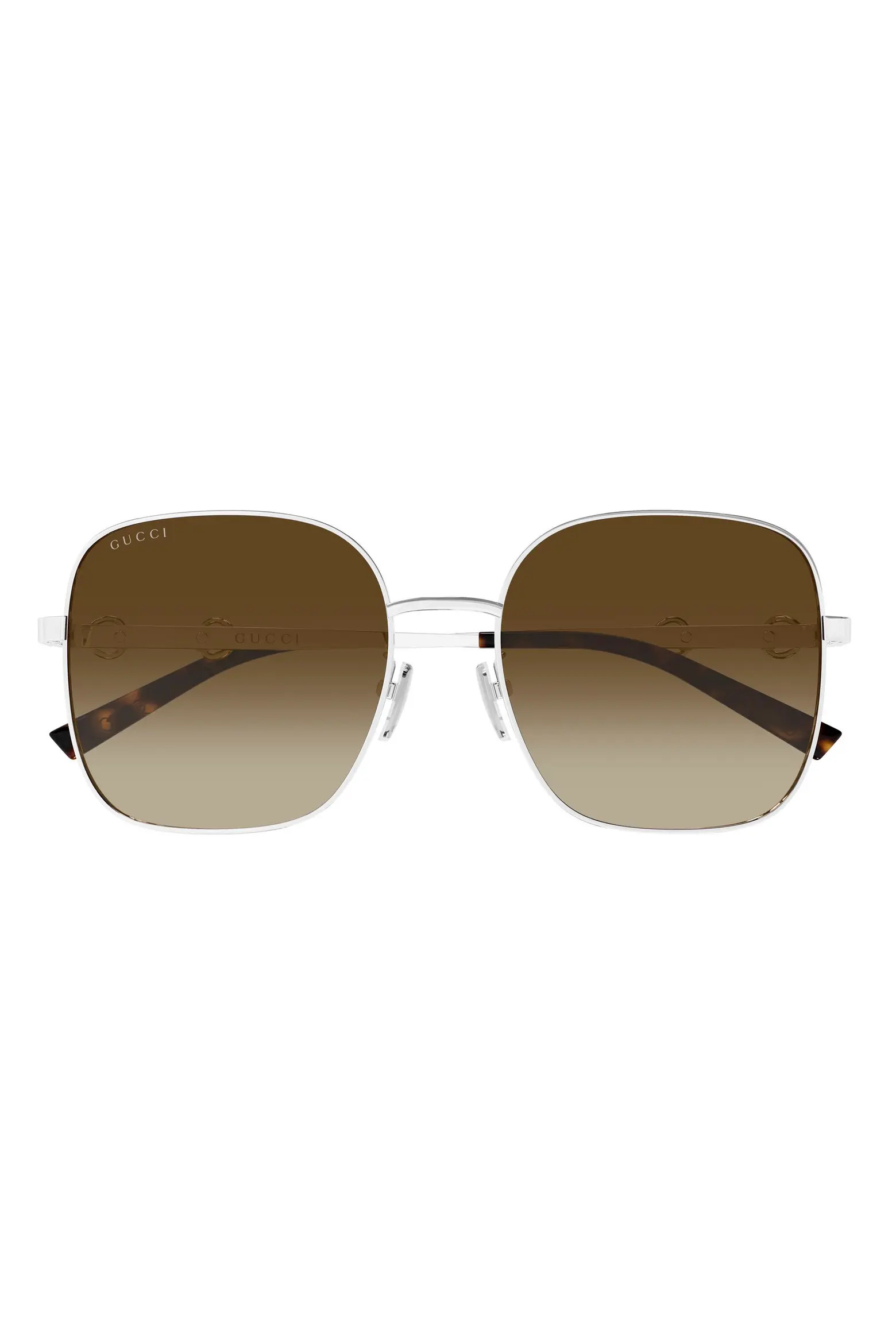 58mm Gradient Rectangular Sunglasses (Women) | Nordstrom | Nordstrom