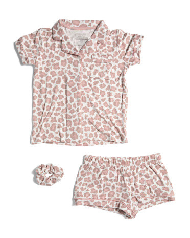 Toddler Girls 2pc Animal Print Coat Sleep Set | TJ Maxx