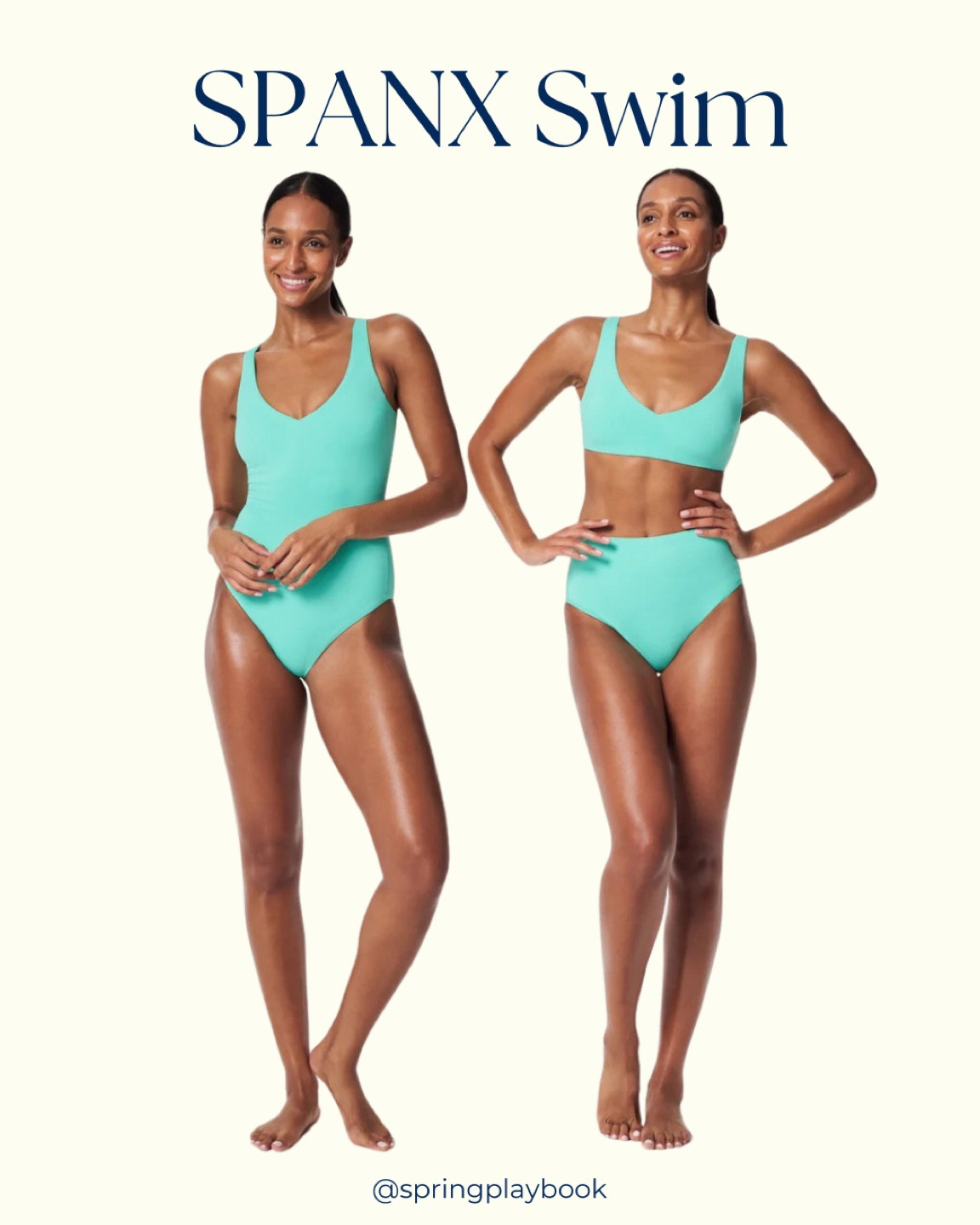 Spanx Swimwear for Springs. 

IMO, This aqua is bright and looks like it would work for all Springs!
Clear Spring because it’s bright
Warm Spring because it’s warm
Light Spring because it’s light

#createdcolorful #createdcolorfulspring #hocspring #tcispring #pcaspring #lightspring #warmspring #truespring #brightspring #clearspring #paintboxspring #bluespring

#LTKswim #LTKstyletip #LTKfitness