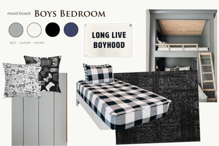 Boy room, bunk room idea, beddy is unavailable to be linked, use code Followushome for an additional 15% off. Fortnite Video game inspired room

#LTKfamily #LTKhome #LTKkids