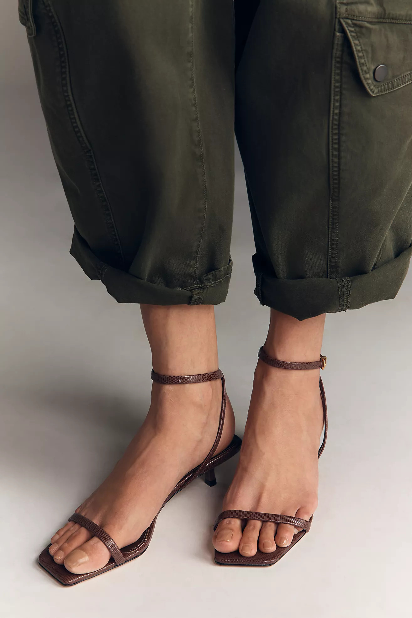 By Anthropologie Ankle-Strap Kitten Heels | Anthropologie (US)