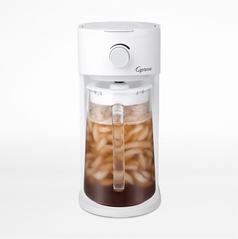 Capresso Iced Tea Select Electric Iced Tea Maker | Crate & Barrel | Crate & Barrel