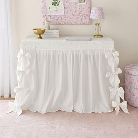 LoveShackFancy Bows Desk Skirt | Pottery Barn Teen