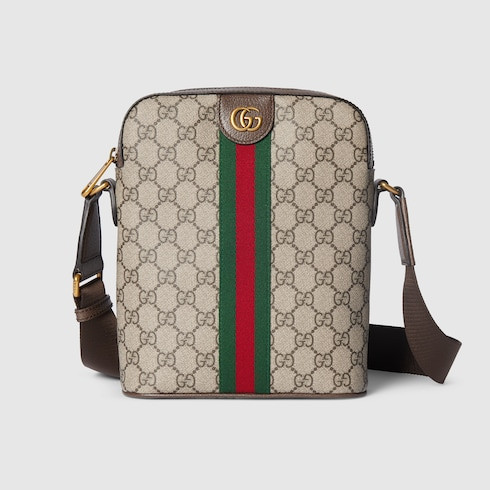 GUCCI Ophidia Small Slingbag, Beige, GG Canvas | Gucci (US)