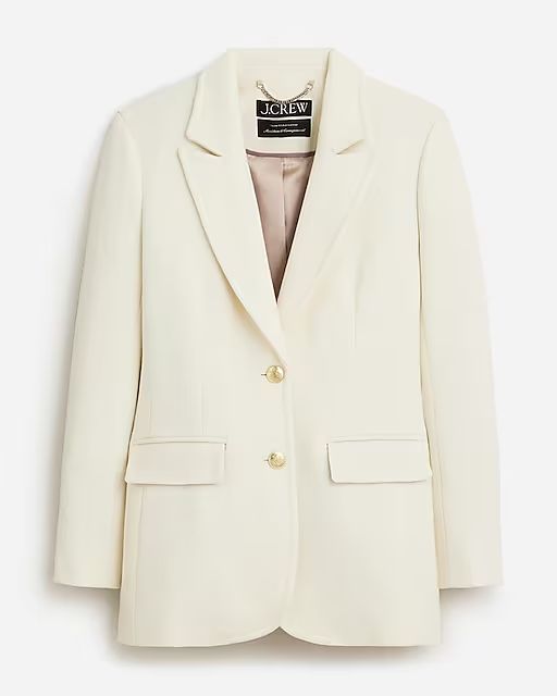 Blazer-jacket in Italian double-cloth wool blend | J.Crew US