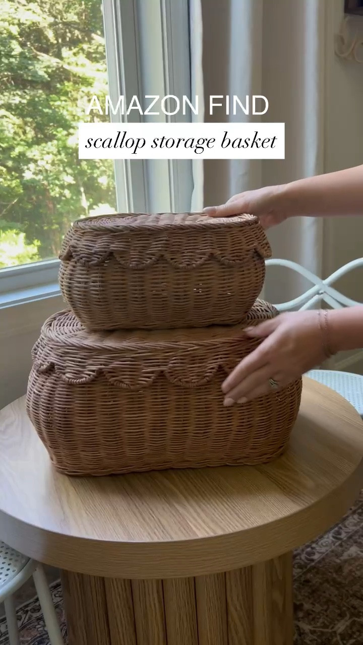 The cutest scallop storage baskets from Amazon! 



#LTKFindsUnder100 #LTKKids #LTKHome