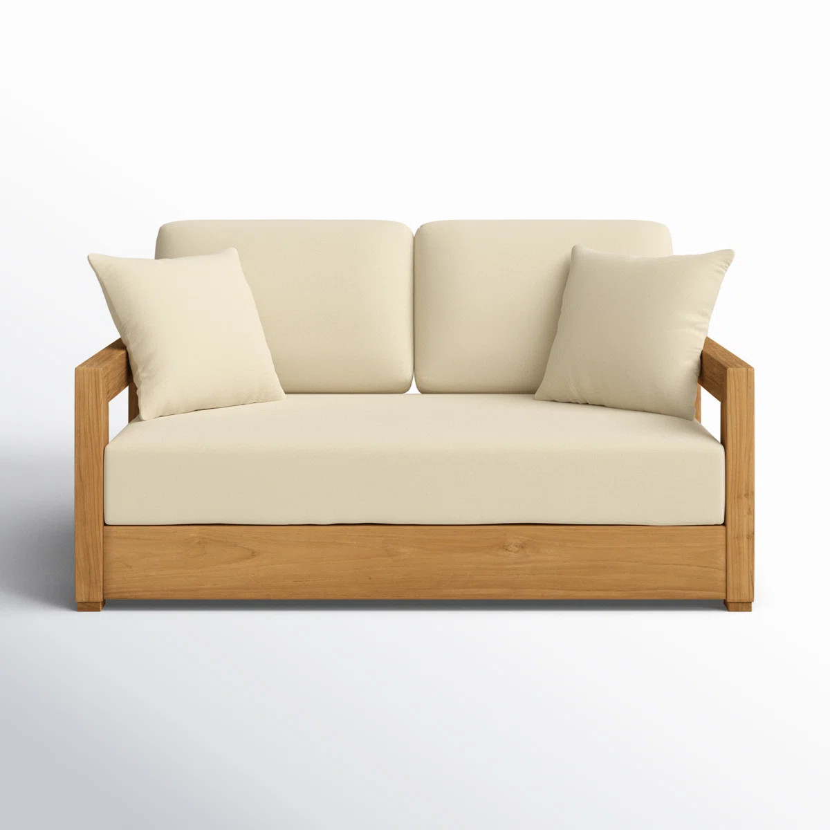 Melrose 52.75" Wide Loveseat with Cushions | Wayfair North America