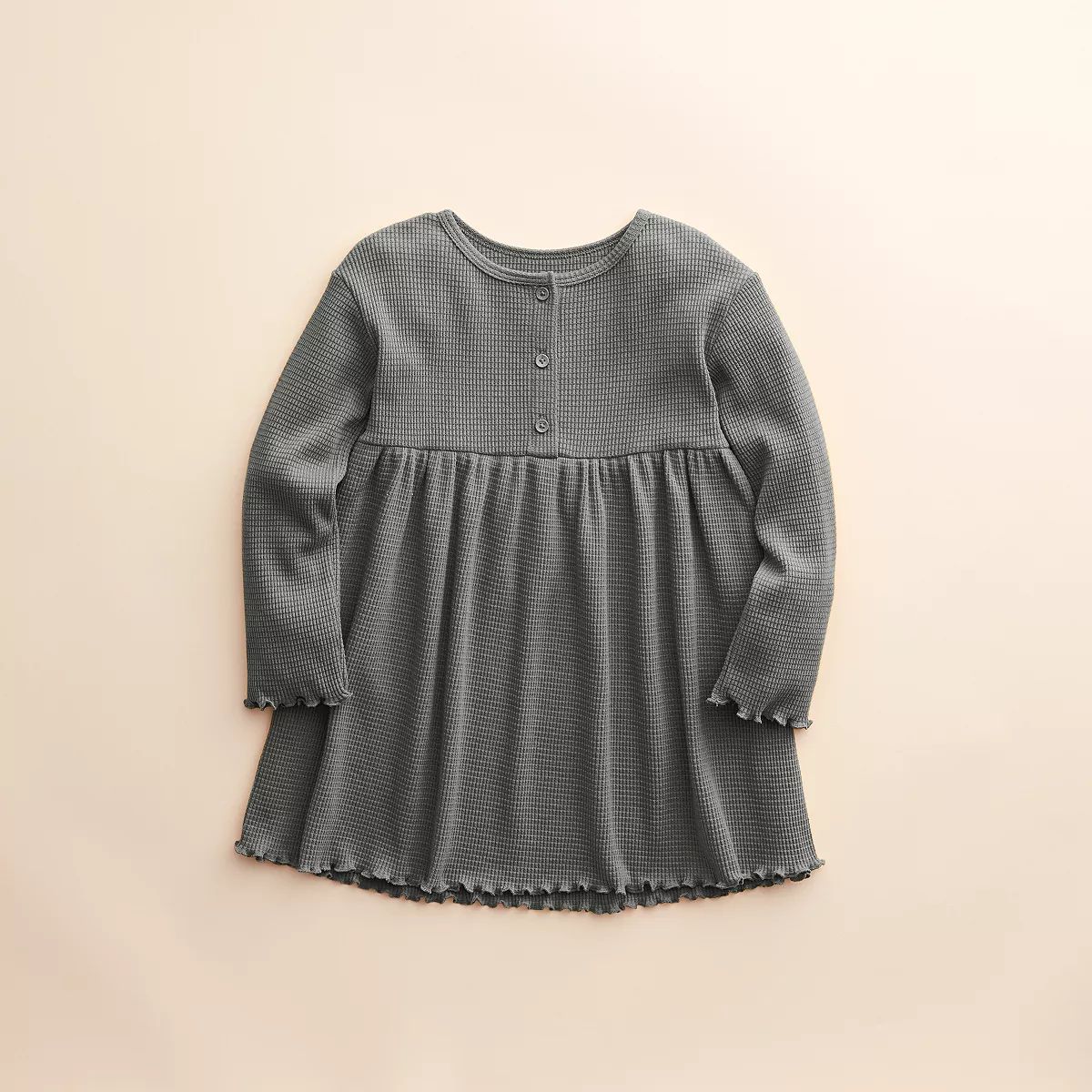 Baby & Toddler Girl Little Co. by Lauren Conrad Long-Sleeve Henley Dress | Kohl's