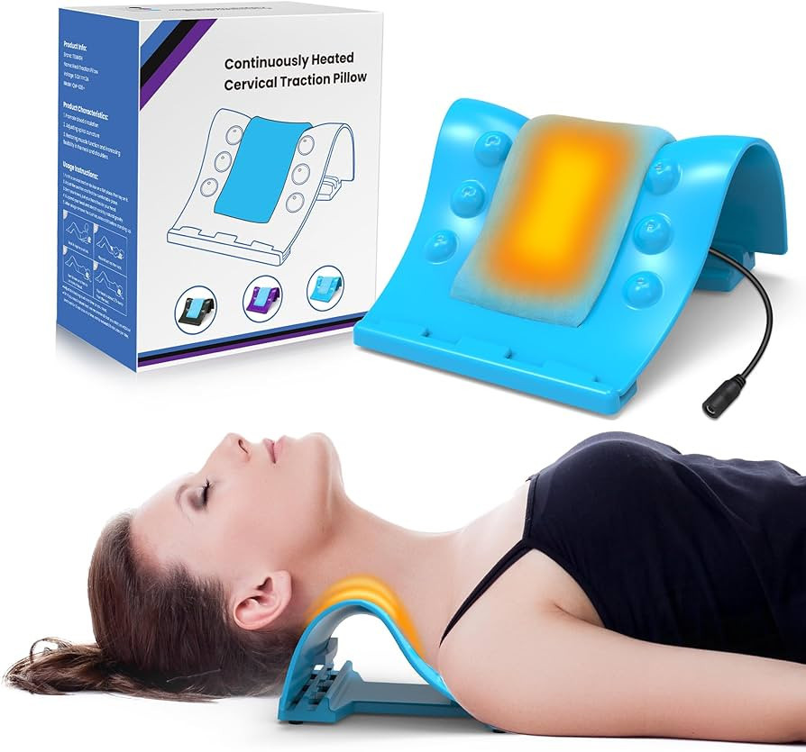 TEMASH Neck Stretcher Device for Instant Pain Relief, Neck and Shoulder Relaxer Cervical Neck Str... | Amazon (US)