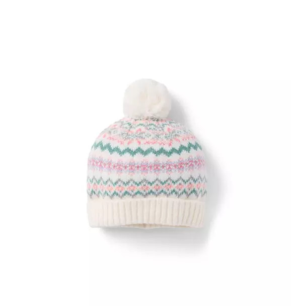 Fair Isle Pom Beanie | Janie and Jack