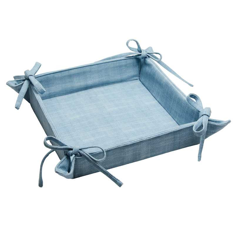 Blue Tie Catchall Tray, 10.5" | At Home