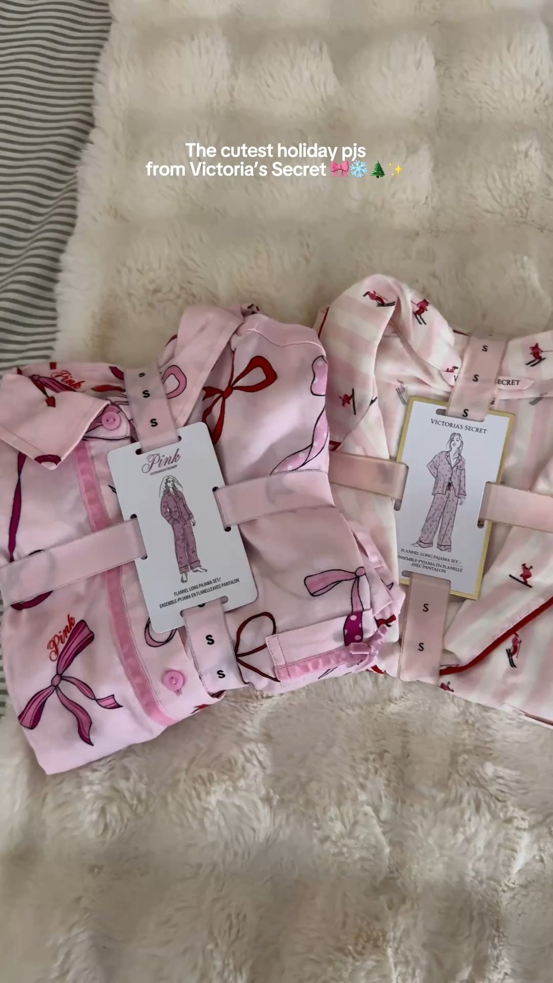Obsessed with these holiday pjs 🎀🤍✨

#LTKootd #LTKGiftGuide #LTKHoliday