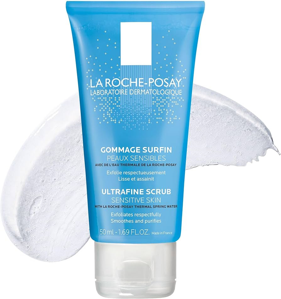 La Roche-Posay Ultra-Fine Scrub for Sensitive Skin, Gentle Exfoliating Face Wash with Ultra-Fine ... | Amazon (US)