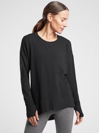 Coaster Luxe Sweatshirt | Athleta