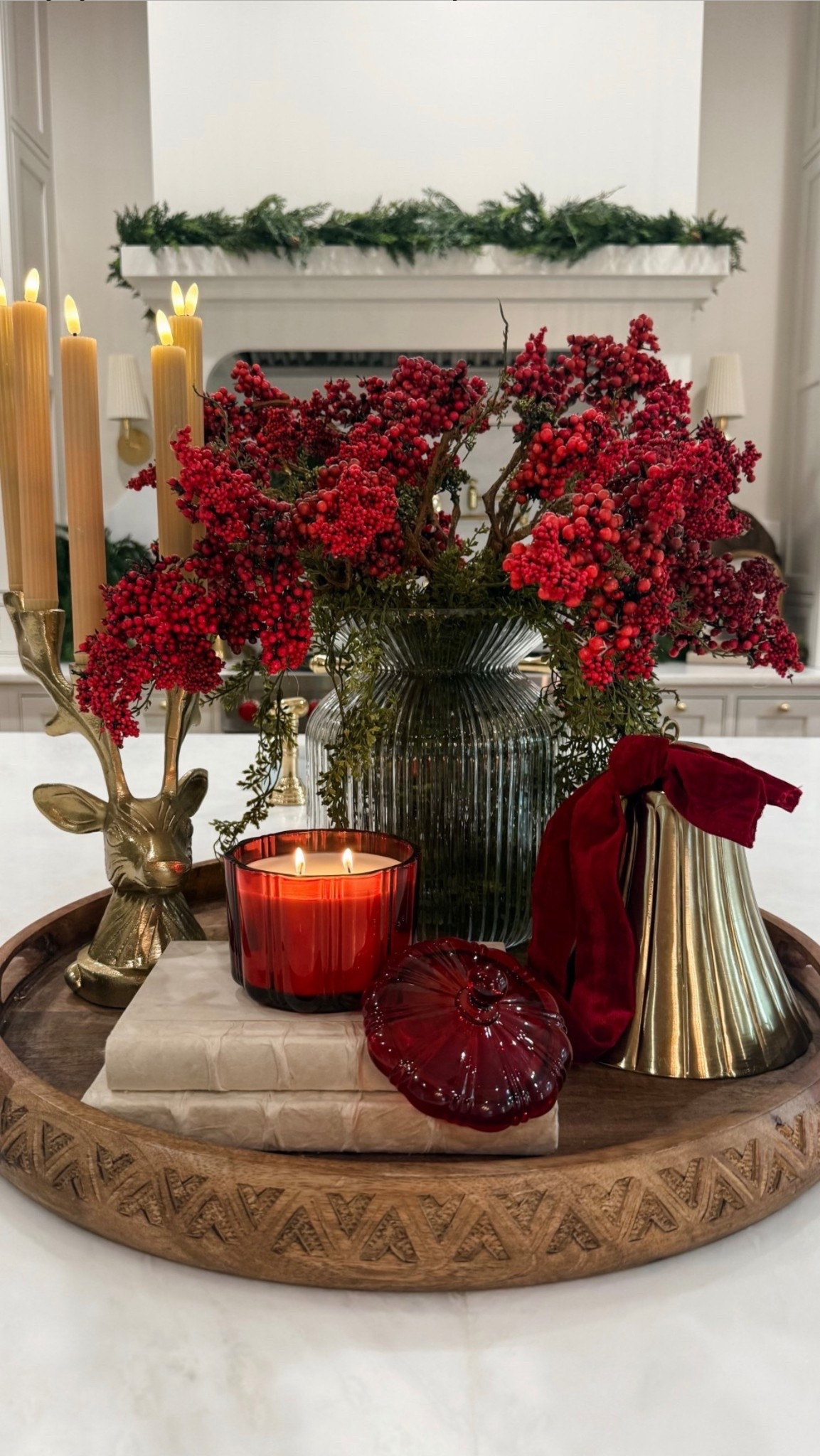 Elegant centerpiece!

#LTKHoliday #LTKSeasonal #LTKHome