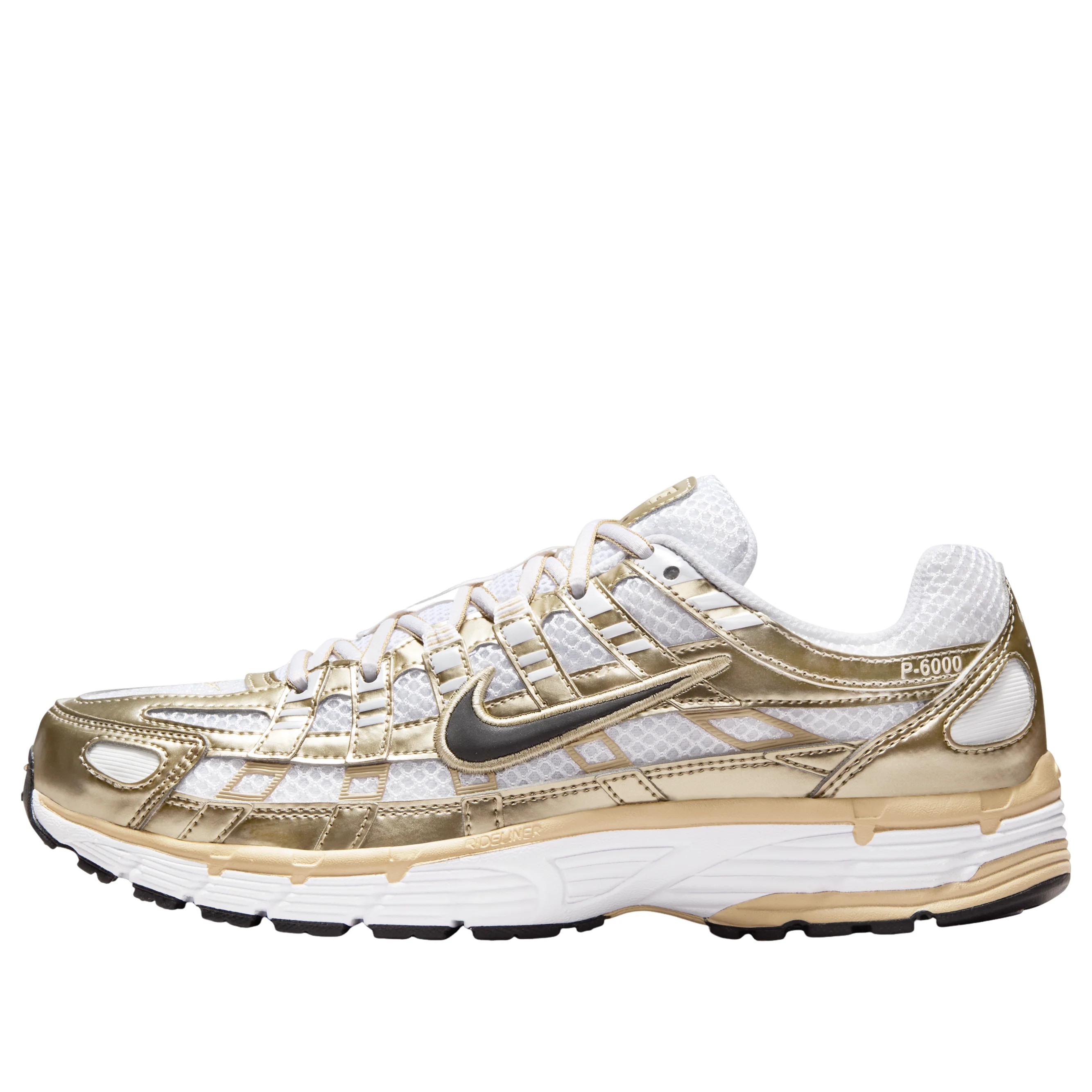 Nike(WMNS) Nike P-6000 'White Metallic Gold' | KICKS CREW