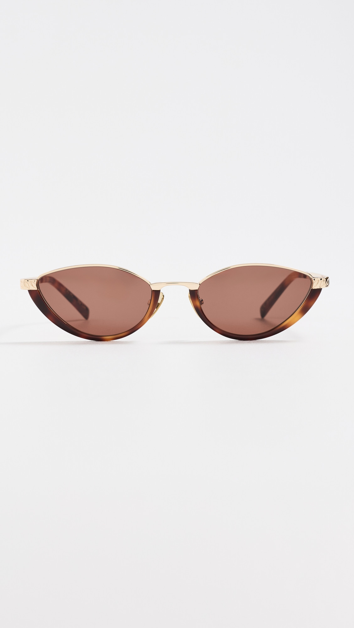 Luv Lou The Lia Sunglasses Havana One Size | Shopbop